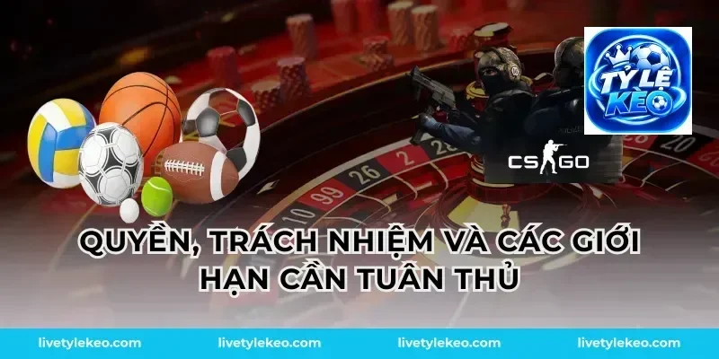 Quyền, trách nhiệm và các giới hạn cần tuân thủ